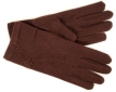 Демисезонные женские перчатки Eleganzza, цвет: коричневый UH-118 2007 г инфо 8218y.