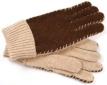 Зимние женские перчатки Eleganzza, цвет: коричневый/бежевый W22 2007 г инфо 8292y.