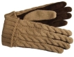 Зимние женские перчатки Eleganzza, цвет: коричневый/бежевый 91 2007 г инфо 8346y.