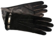 Женские перчатки Eleganzza, цвет: черный 00111272 2009 г инфо 8402y.