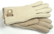 Зимние женские перчатки Eleganzza, цвет: слоновая кость XAL 05 PU 2006 г инфо 8456y.